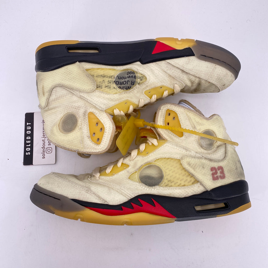 Air Jordan 5 Retro "Ow Sail" 2020 Used Size 11.5