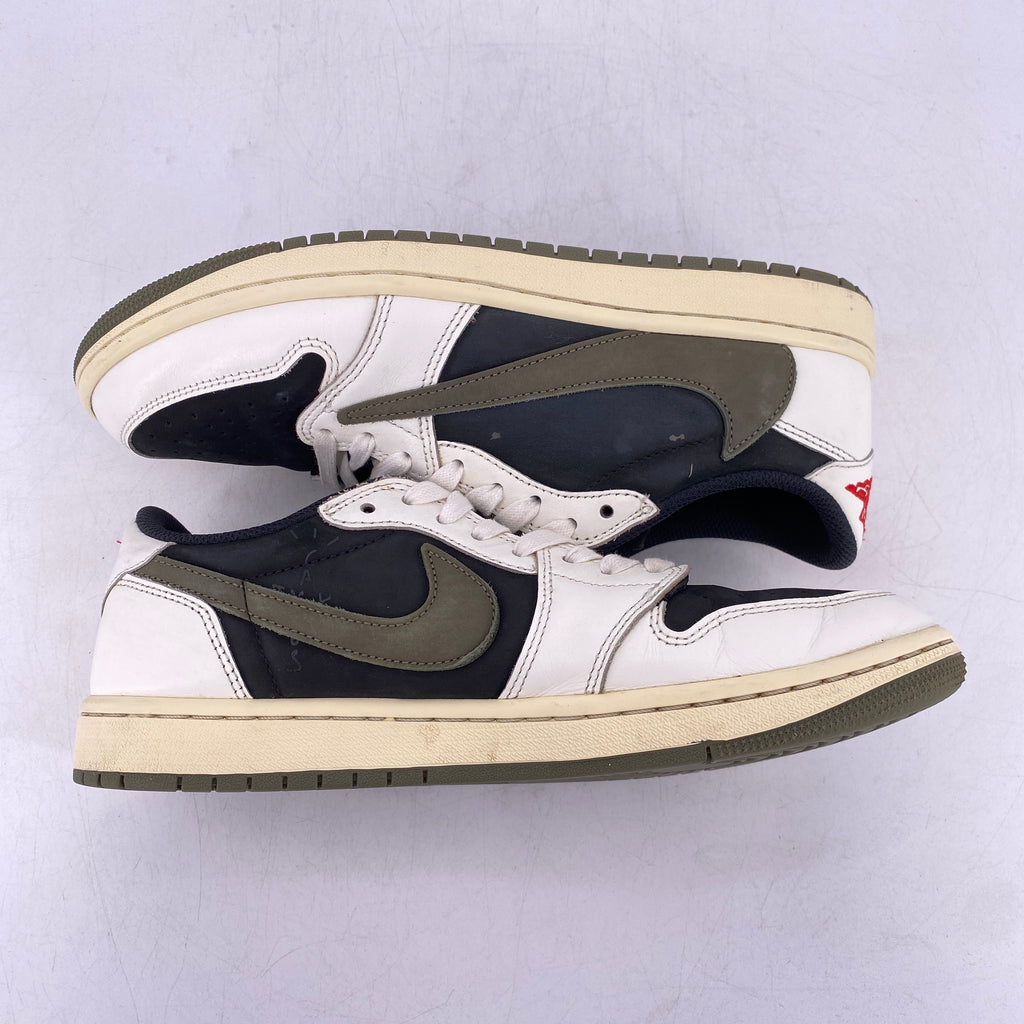 Air Jordan 1 Retro Low "Travis Scott Olive" 2023 Used Size 9.5W