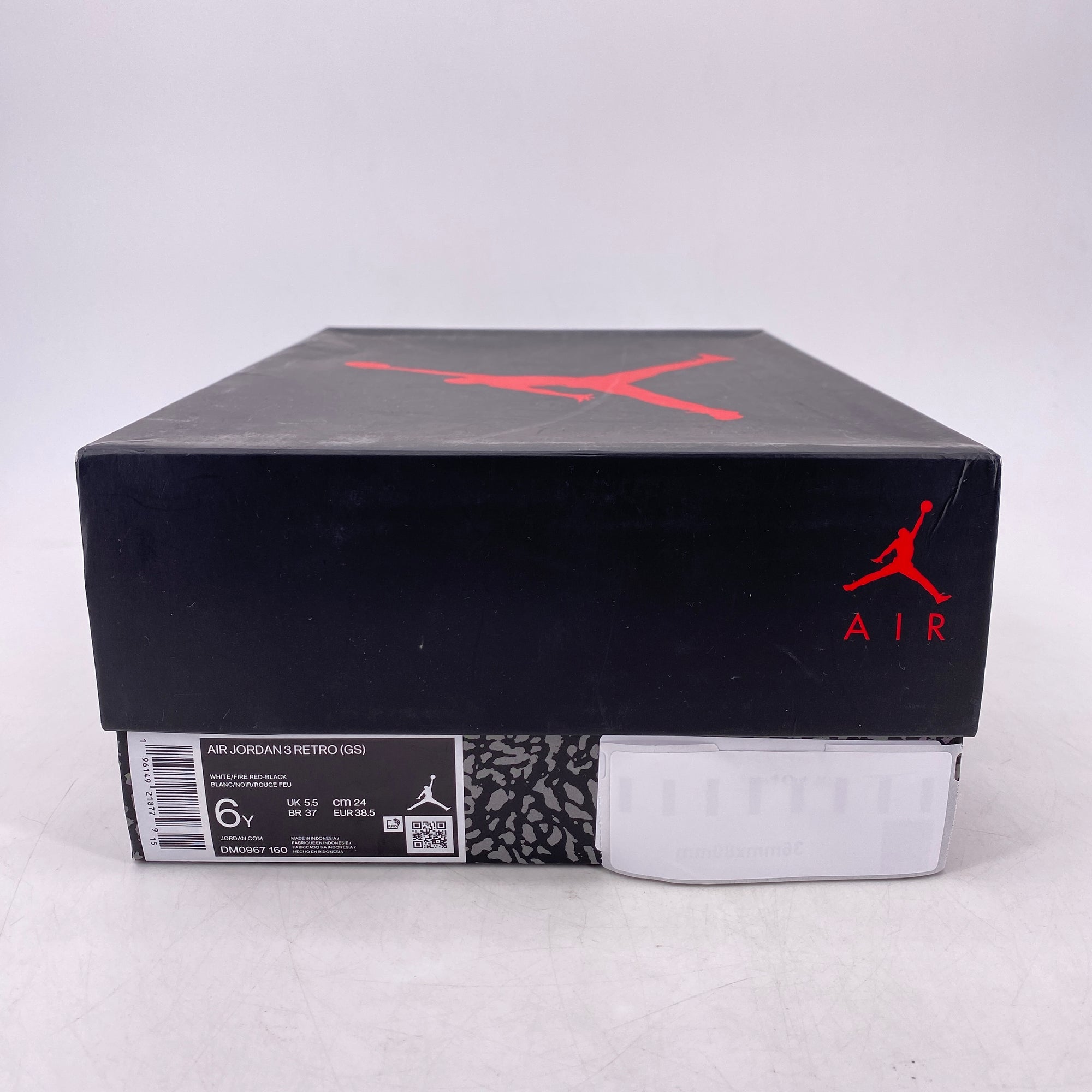 Air Jordan (GS) 3 Retro &quot;Fire Red&quot; 2022 New Size 6Y