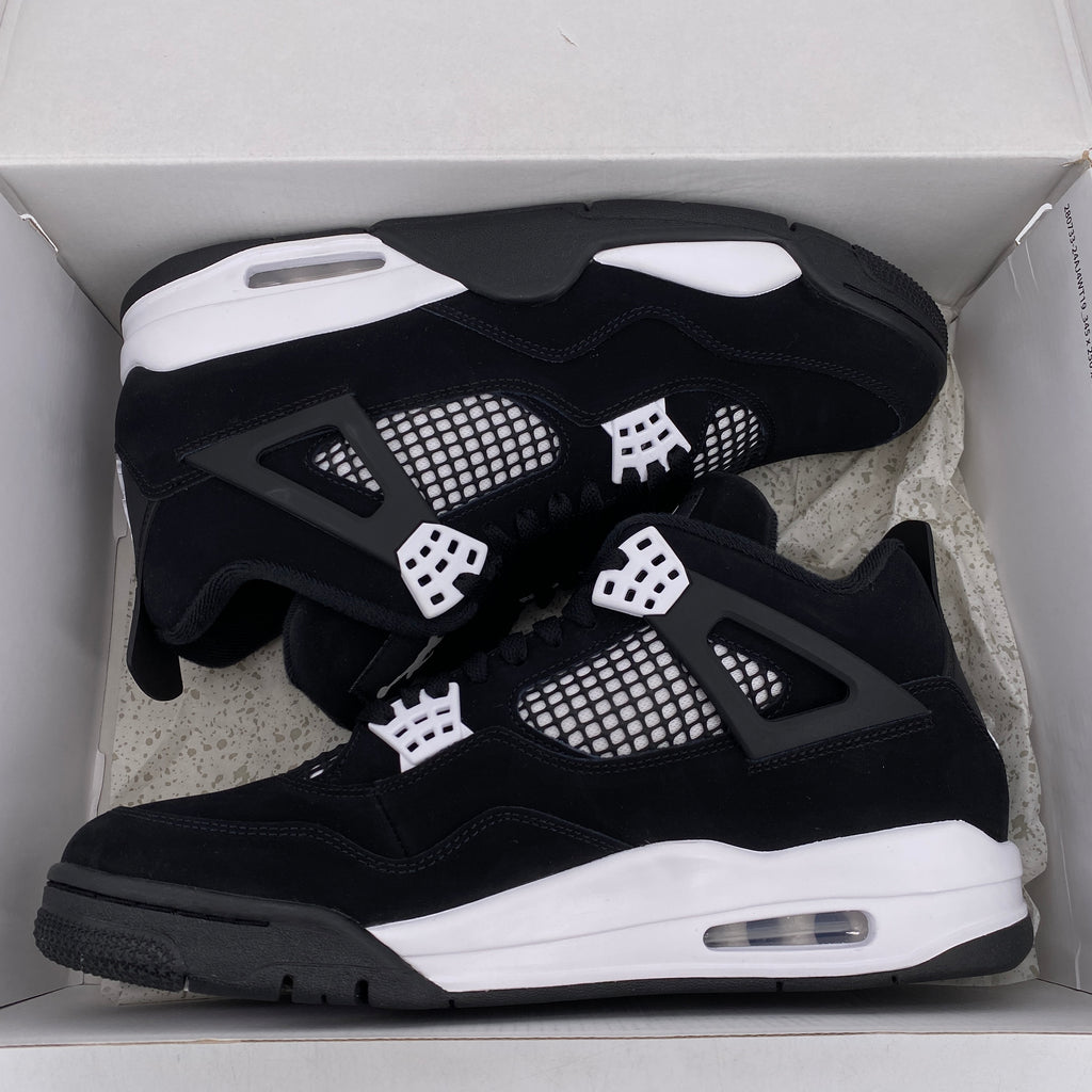 Air Jordan 4 Retro "White Thunder" 2024 New Size 10.5