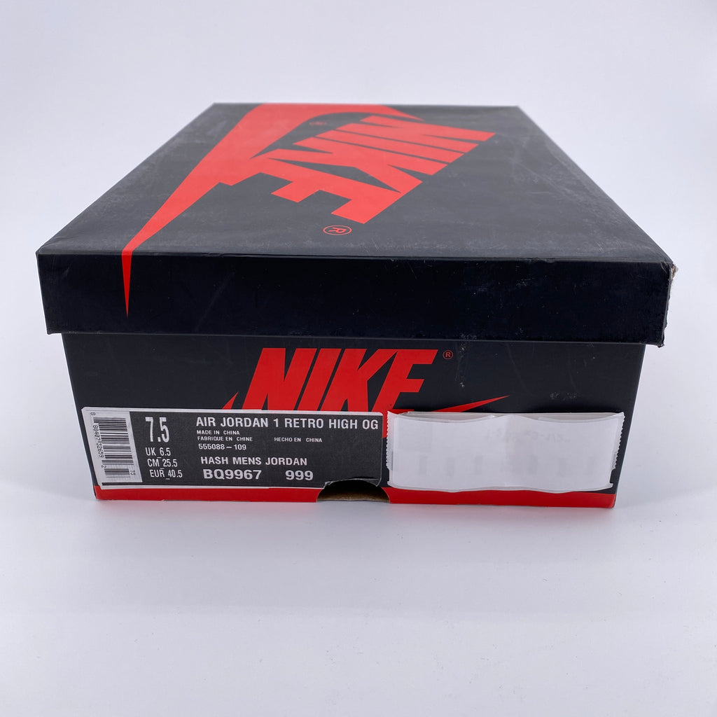 Air Jordan 1 Retro High OG "Yellow Ochre" 2018 New Size 7.5