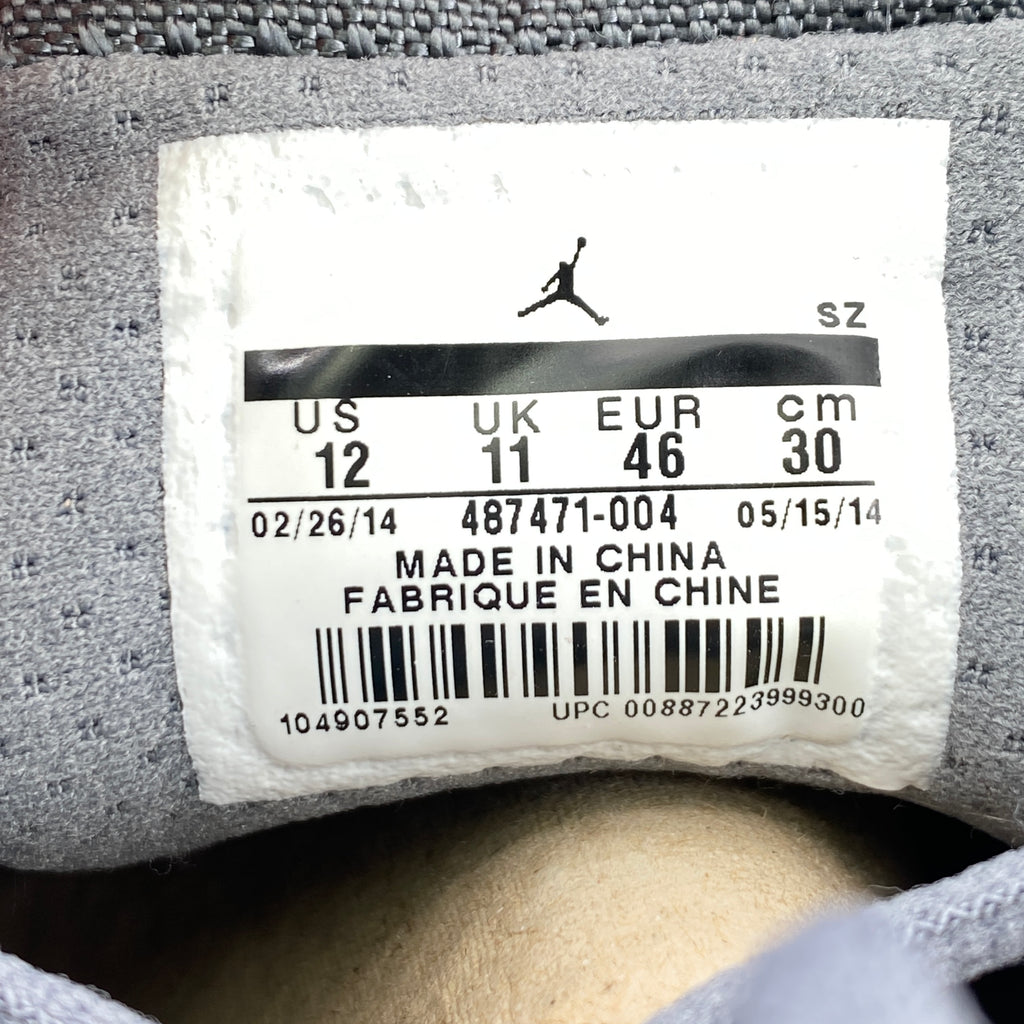 Air Jordan 14 Retro "Wolf Grey" 2014 Used Size 12