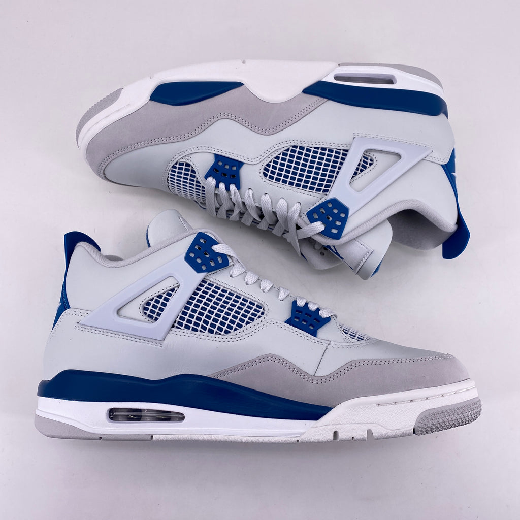 Air Jordan 4 Retro "Military Blue" 2024 New Size 12