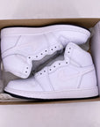 Air Jordan (GS) 1 Retro High OG "Perforated White" 2017 New Size 5Y