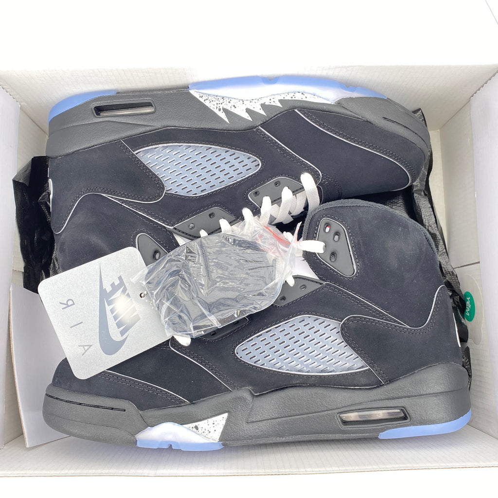 Air Jordan 5 Retro "Black Metallic Reimagined" 2025 New Size 9.5