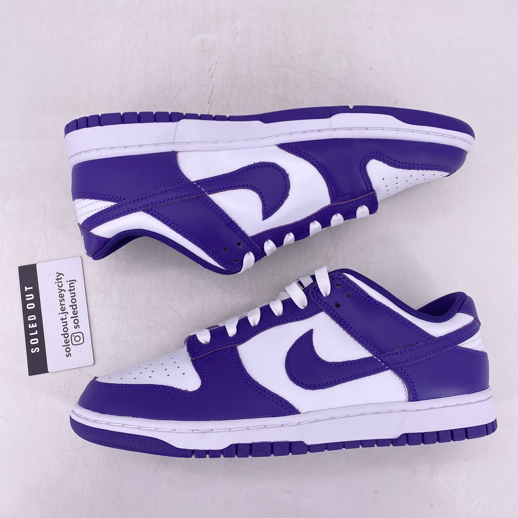 Nike Dunk Low Retro "Court Purple" 2022 New Size 10.5