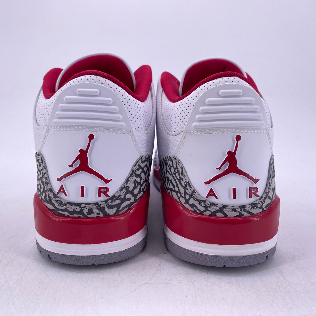 Air Jordan 3 Retro "Cardinal Red" 2022 New Size 10.5