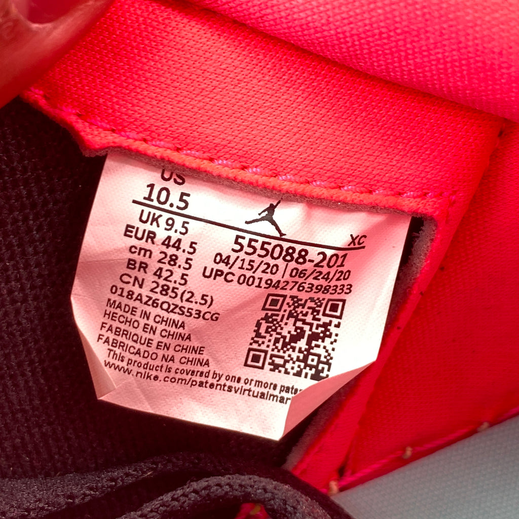 Air Jordan 1 Retro High OG "Bio Hack" 2020 New Size 10.5