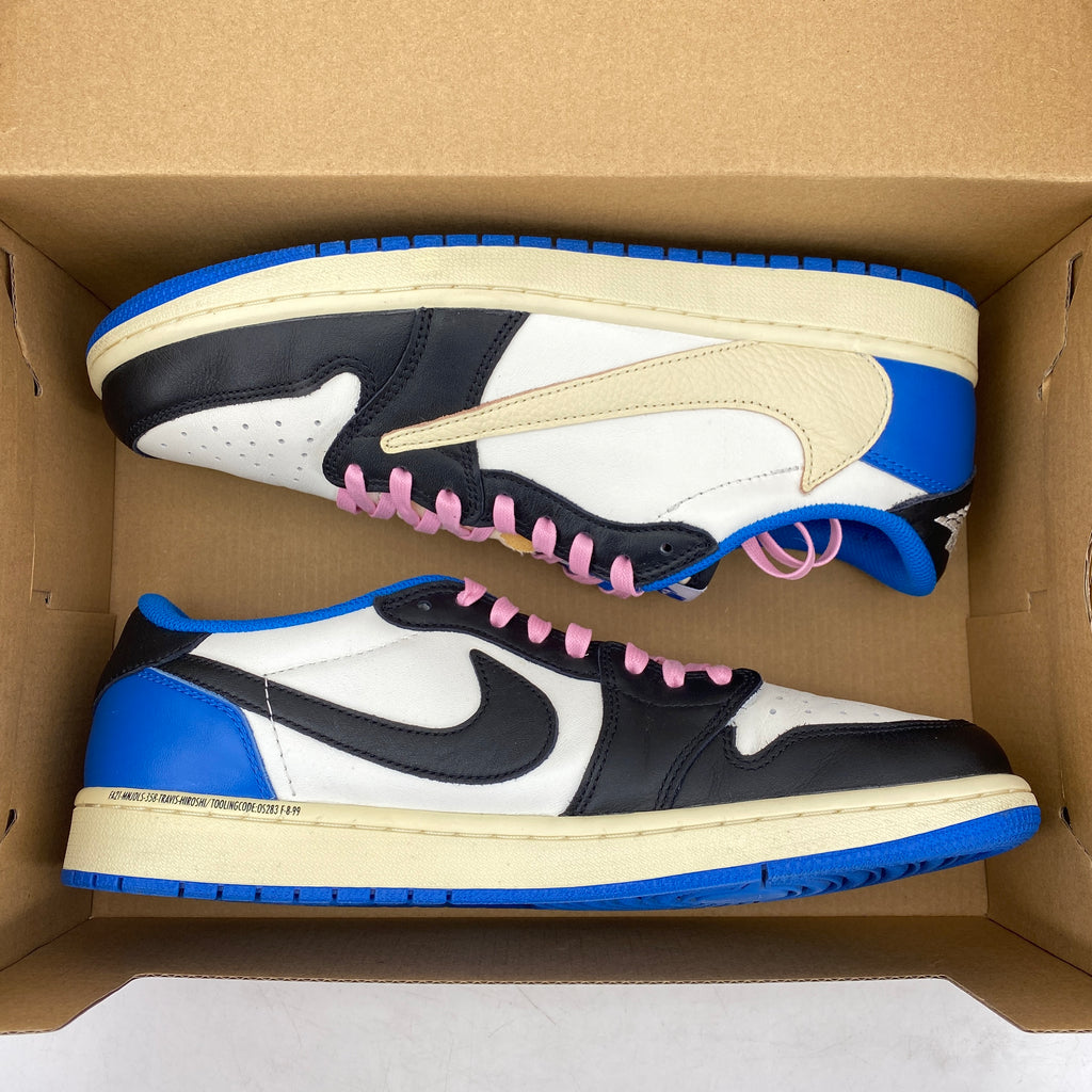 Air Jordan 1 Retro Low OG SP "Travis Fragment" 2021 Used Size 10.5