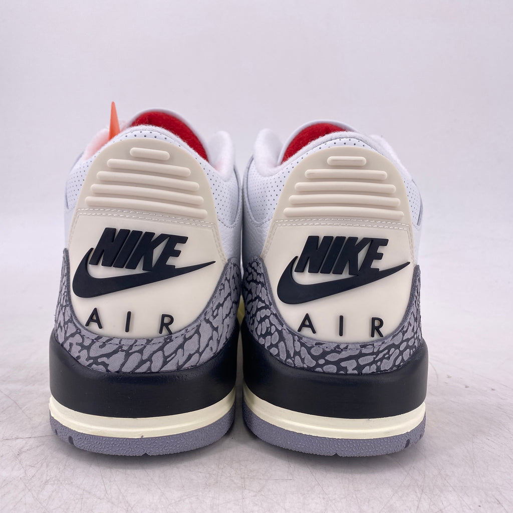 Air Jordan 3 Retro "White Cement" 2023 New Size 12.5