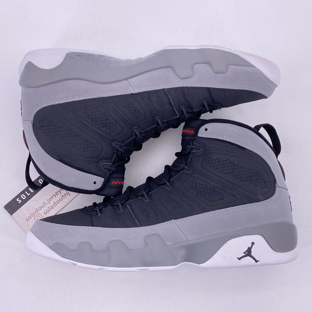 Air Jordan 9 Retro "Particle Grey" 2022 Used Size 11.5