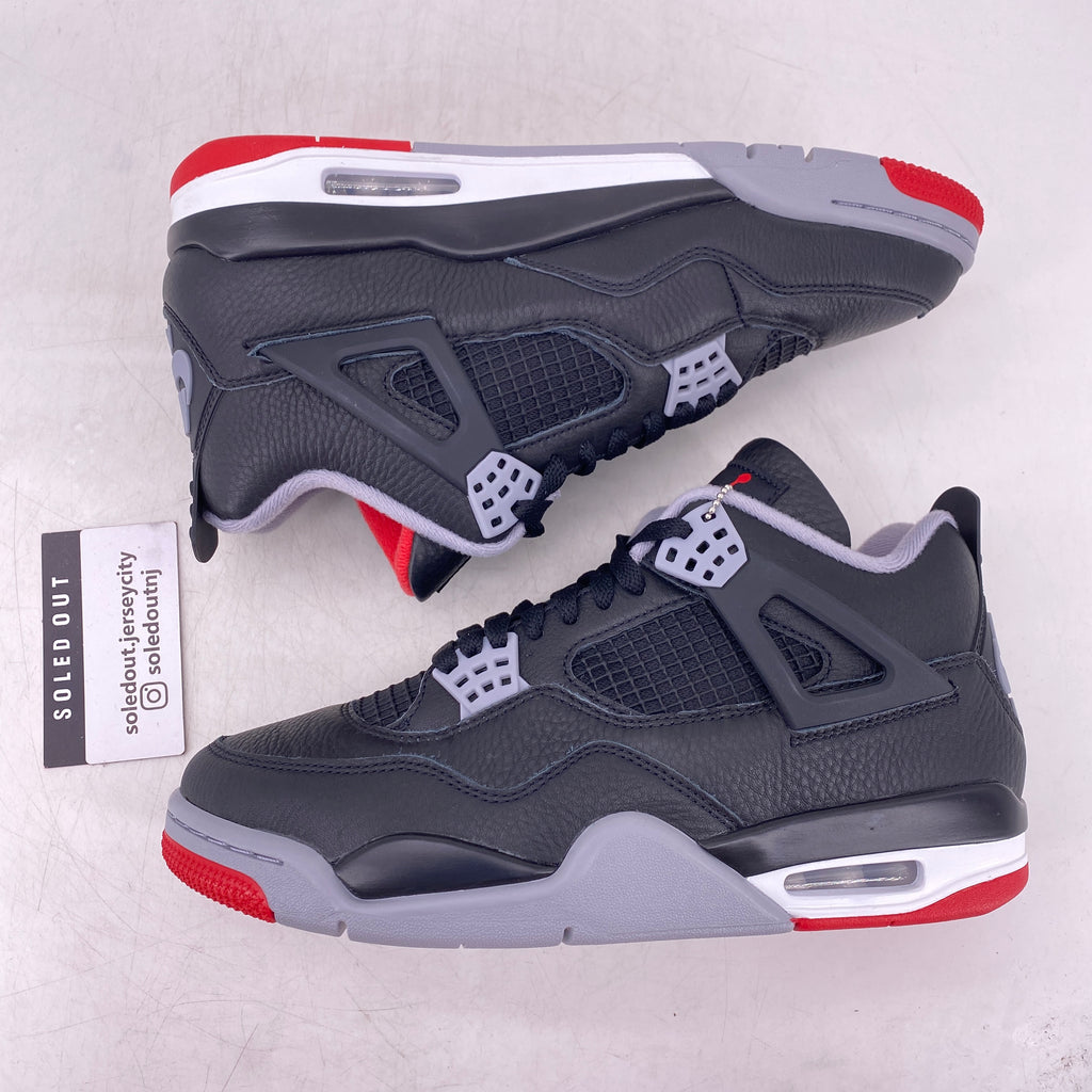 Air Jordan 4 Retro "Bred Reimagined" 2024 New Size 8.5