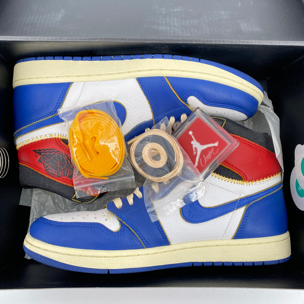 Air Jordan 1 Retro High OG "Union Storm Blue" 2018 Used Size 10