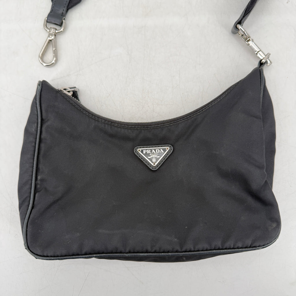 Prada Handbag "NYLON" Used Black