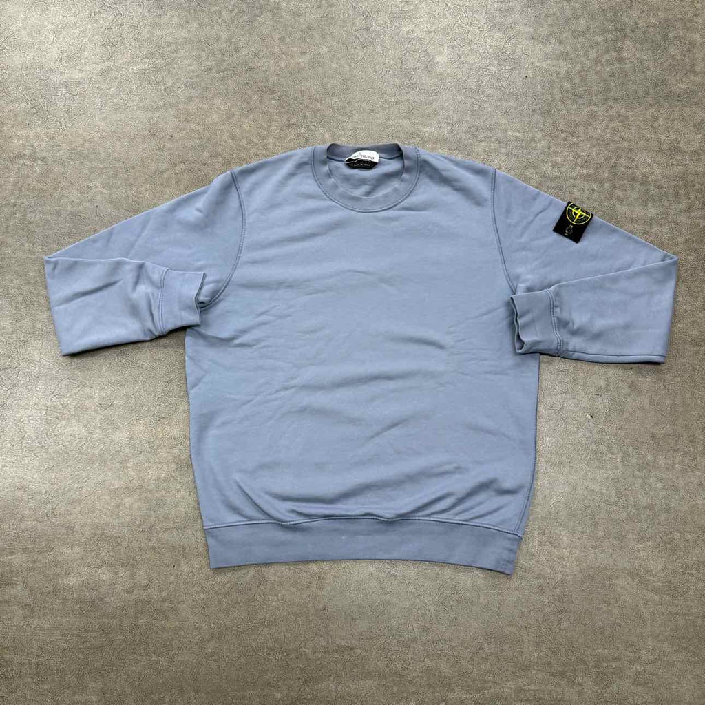 Stone Island Crewneck Sweater "PATCH" Blue Used Size XL