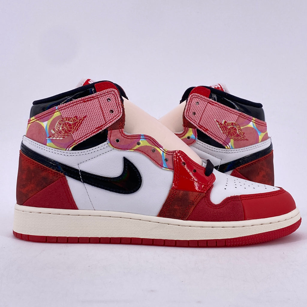 Air Jordan (GS) 1 Retro High OG "Spider-Verse" 2023 New Size 7Y