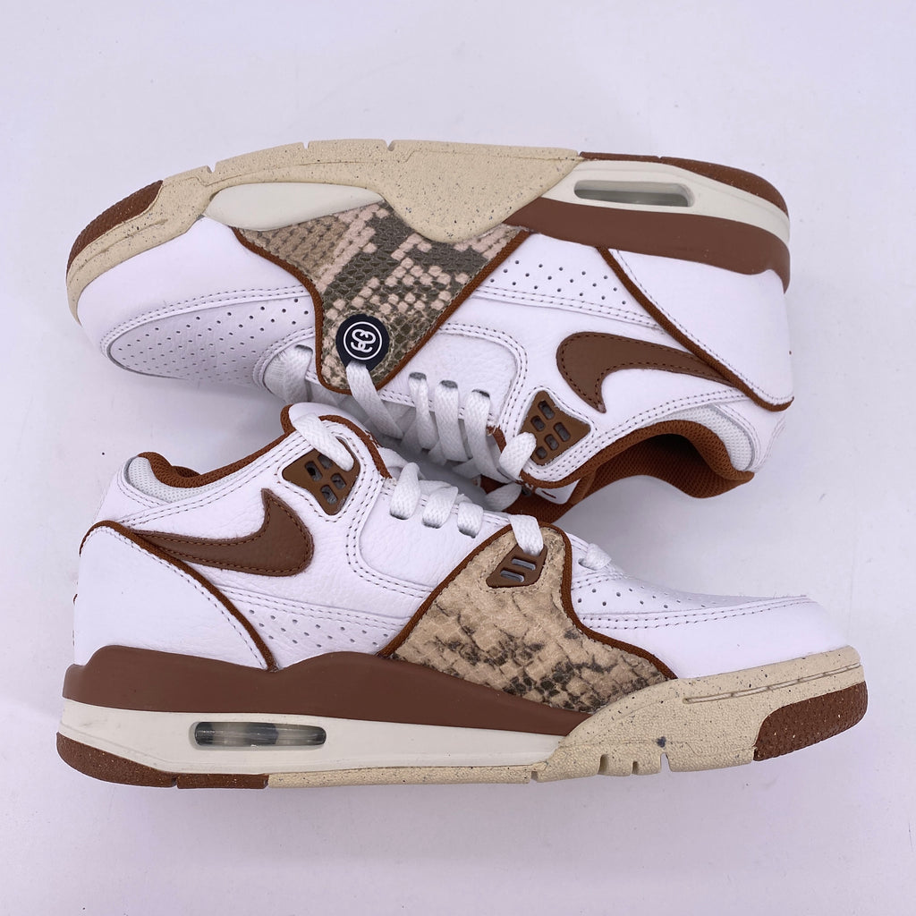 Nike Air Flight '89 Low SP "Stussy Pecan" 2023 New Size 5