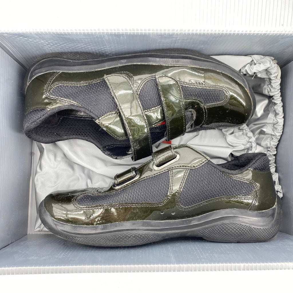 Prada America's Cup "Olive"  Used Size 36