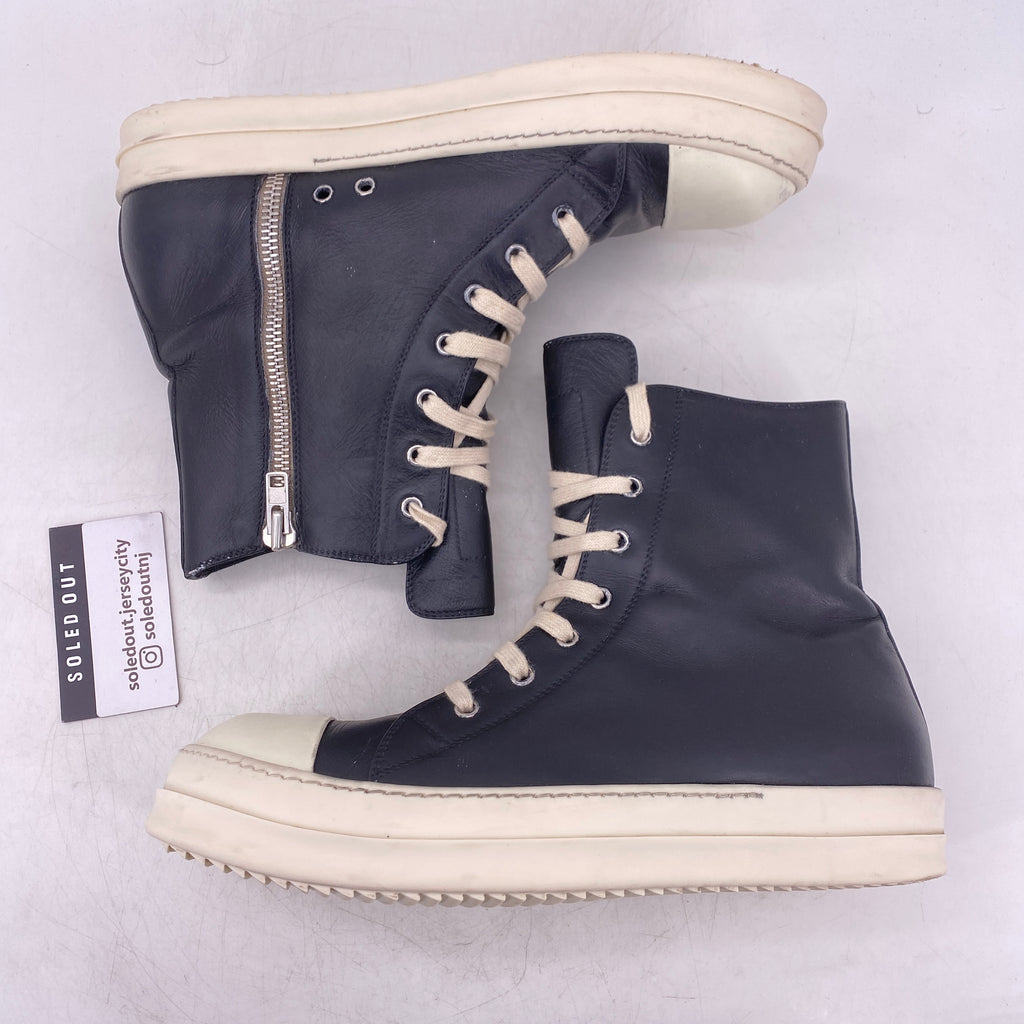Rick Owens High Top "Ramones"  Used Size 45