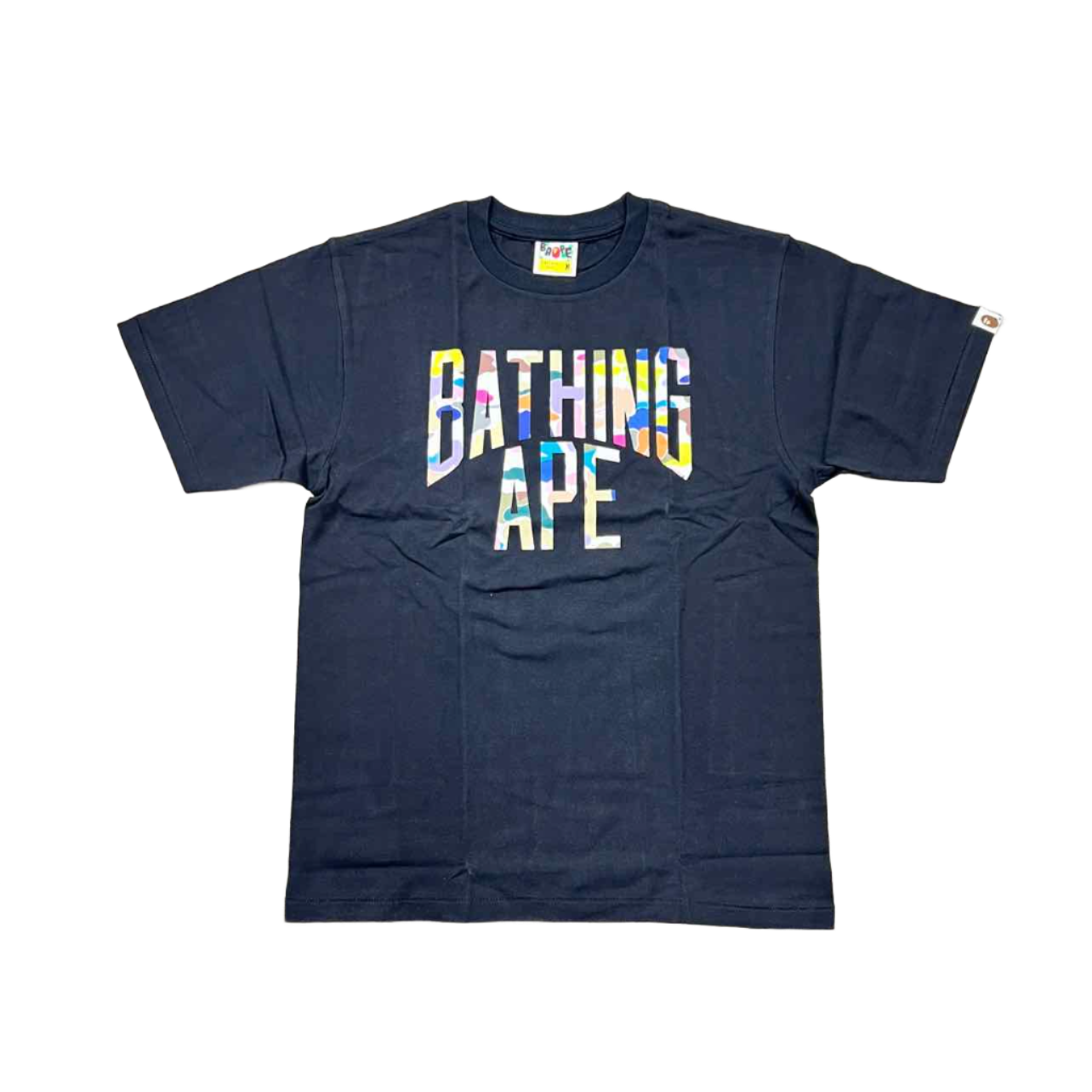 Bape T-Shirt &quot;BATHING APE&quot; Multi-Color New Size S