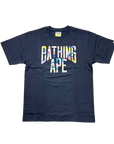 Bape T-Shirt "BATHING APE" Multi-Color New Size S