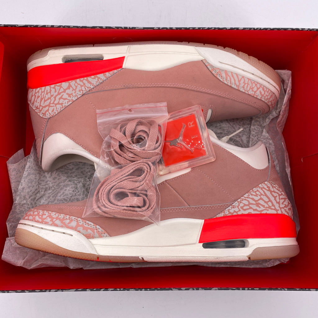 Air Jordan (W) 3 Retro "Rust Pink" 2021 Used Size 12W