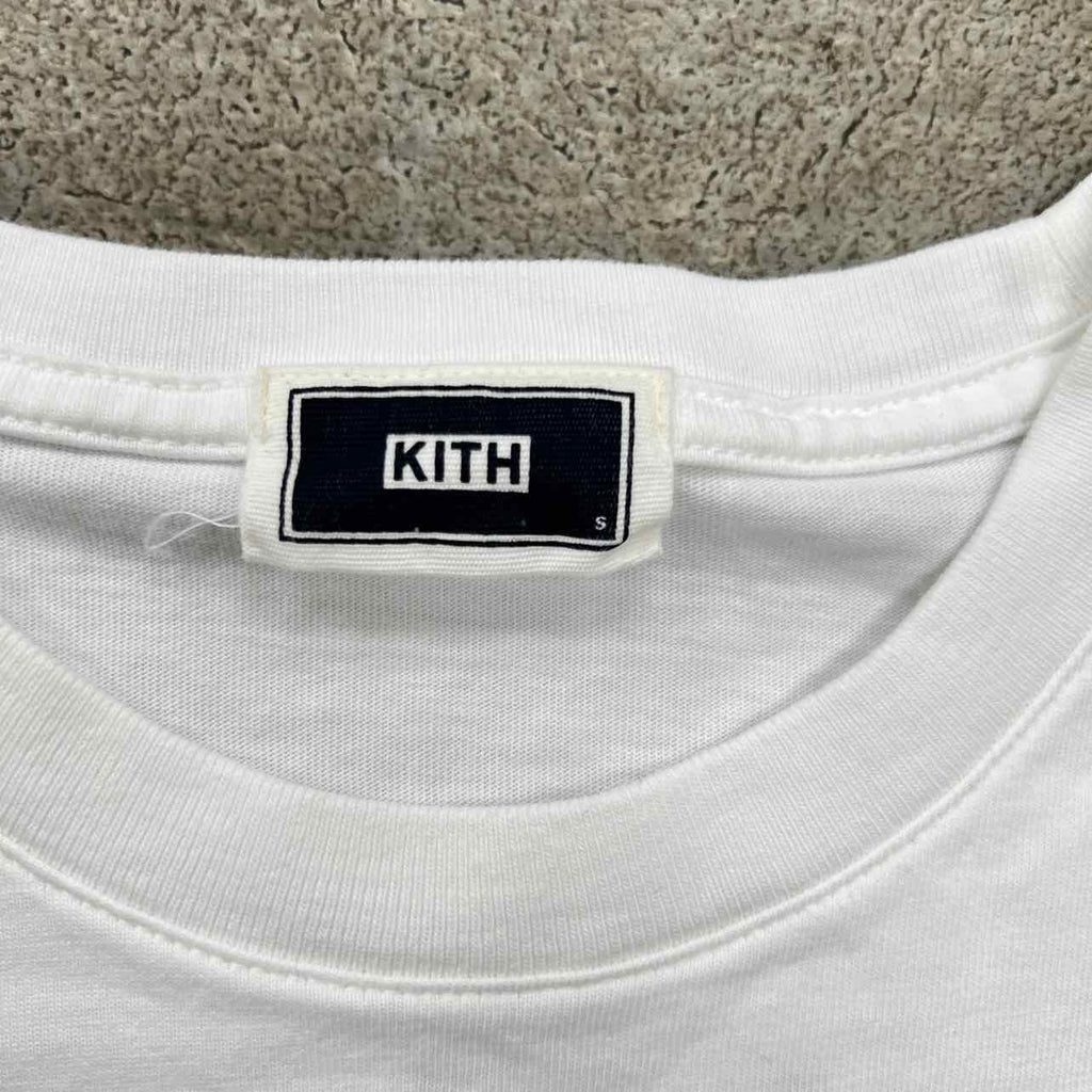 Kith T-Shirt "KITH RECORDS" White Used Size S