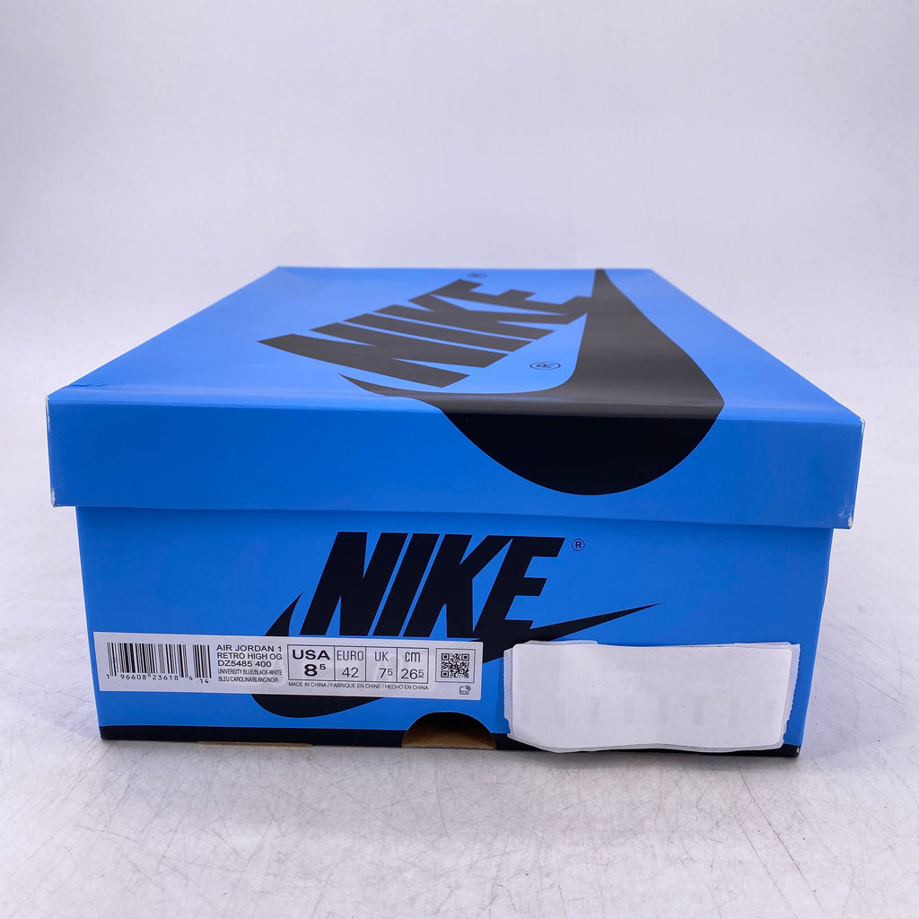 Air Jordan 1 Retro High OG "Unc Toe" 2023 New Size 8.5