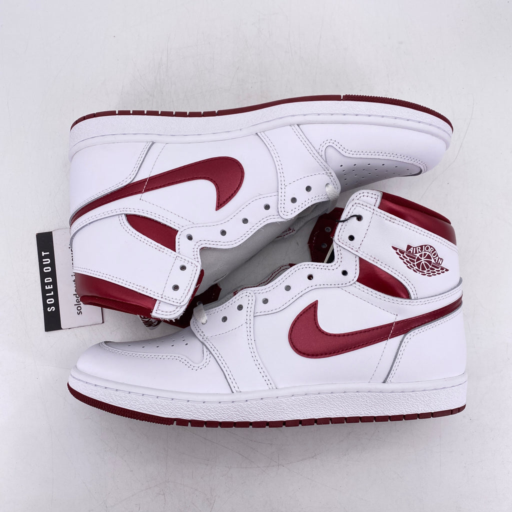 Air Jordan 1 Retro High 85 "Metallic Burgundy" 2024 New Size 12