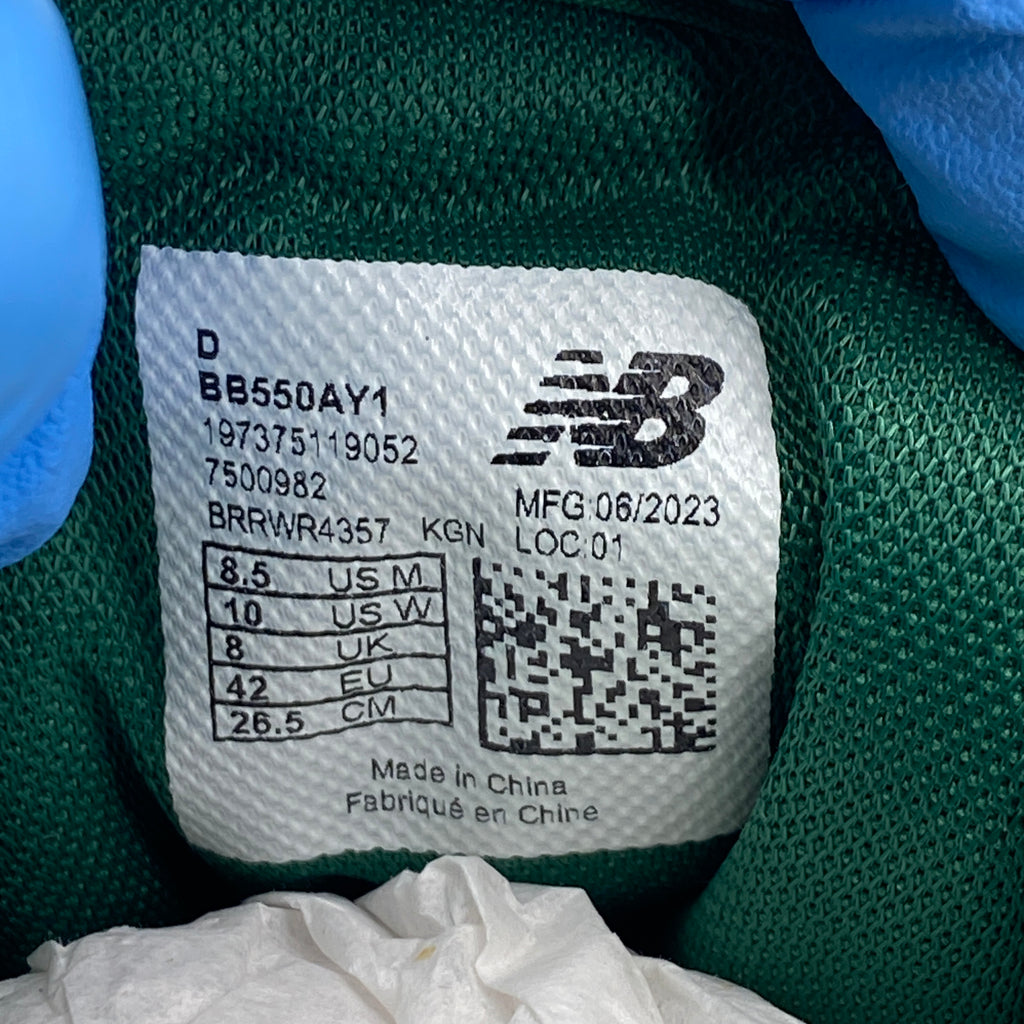 New Balance 550 "Ald Masaryk" 2023 Used Size 8.5