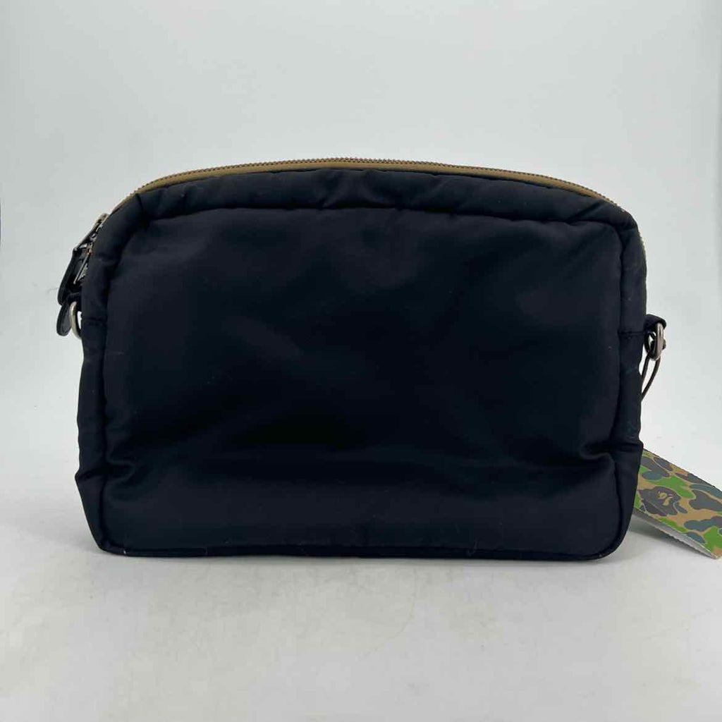 Bape Shoulder Bag "PADDED" Used Black Size OS