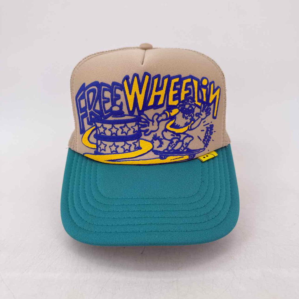 Kapital Snapback "FREE WHEELIN" Used Green Size OS