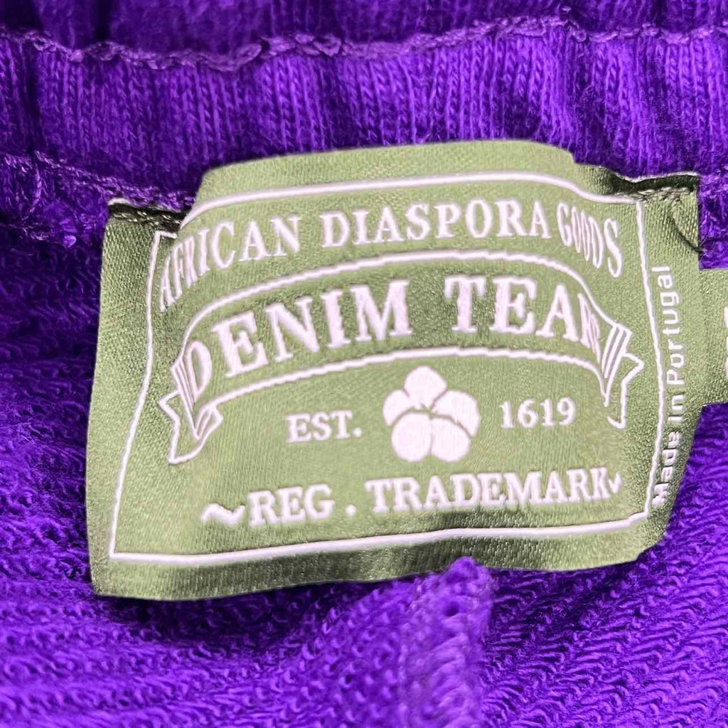 Denim Tears Shorts "COTTON WREATH" Purple New Size XL