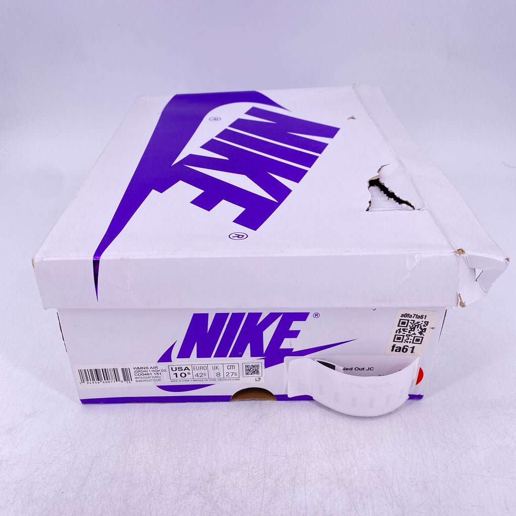 Air Jordan (W) 1 Retro High OG "Court Purple" 2021 New Size 10.5W