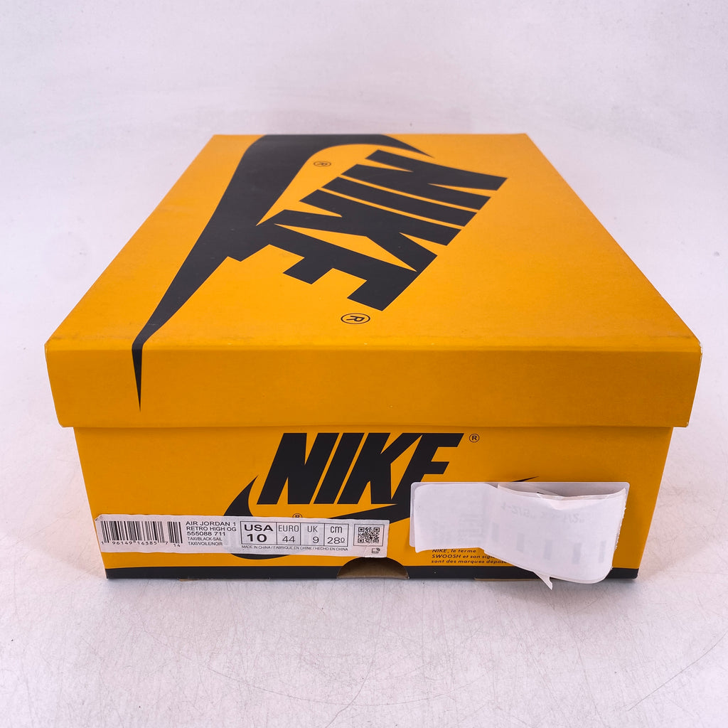 Air Jordan 1 Retro "Taxi" 2022 New Size 10