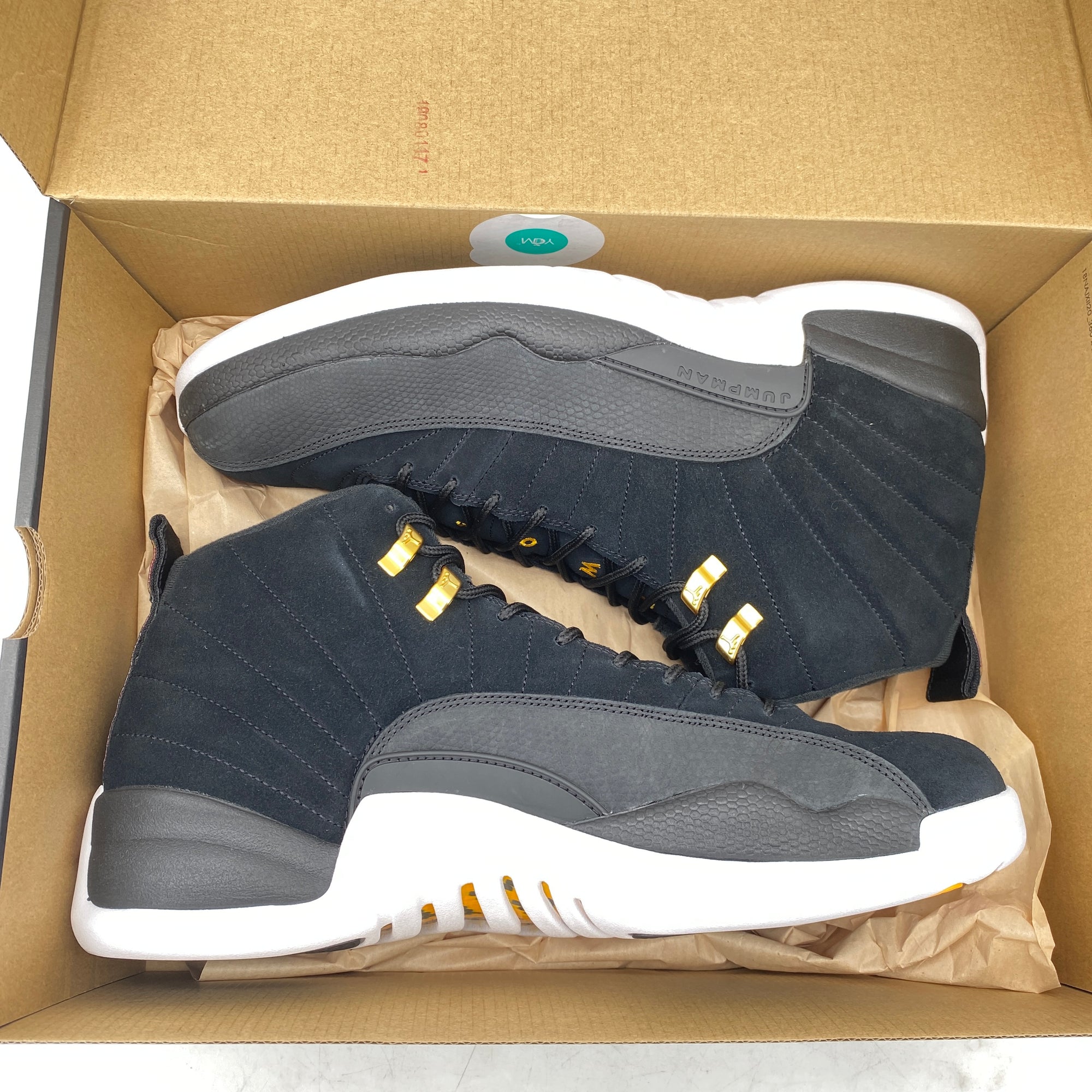 Air Jordan 12 Retro &quot;Reverse Taxi&quot; 2019 New Size 13