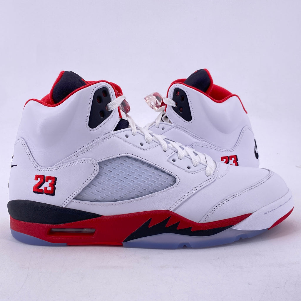Air Jordan 5 Retro "Fire Red Black Tongue" 2025 New Size 12