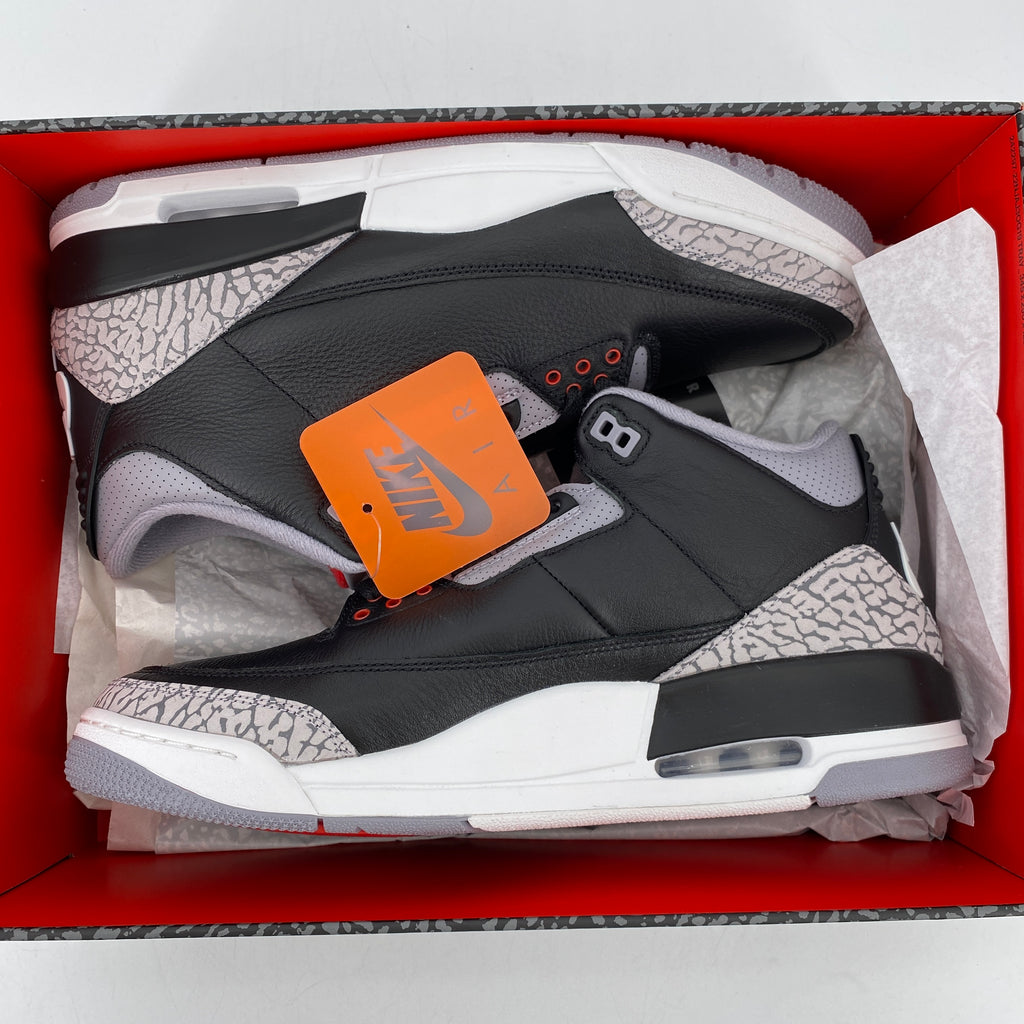 Air Jordan 3 Retro "Black Cement" 2024 New Size 12