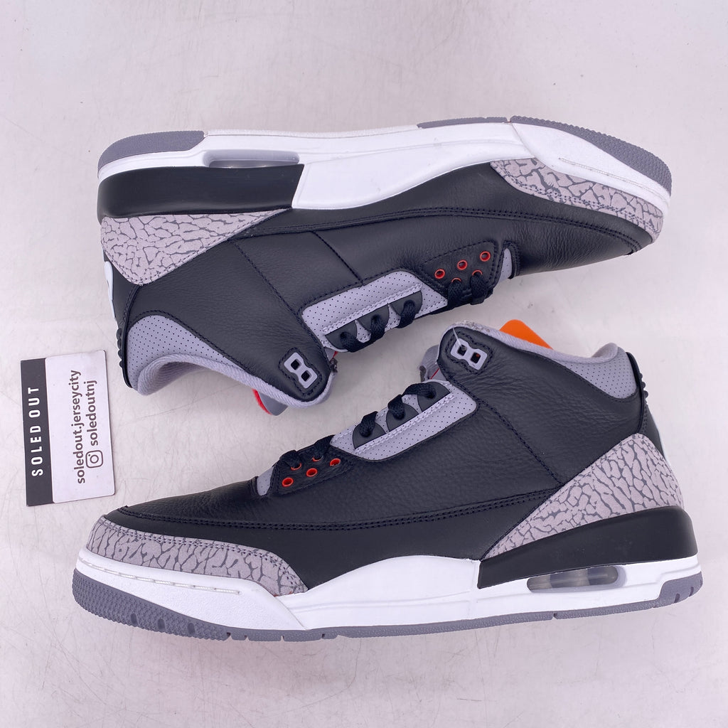 Air Jordan 3 Retro "Black Cement" 2024 New Size 13