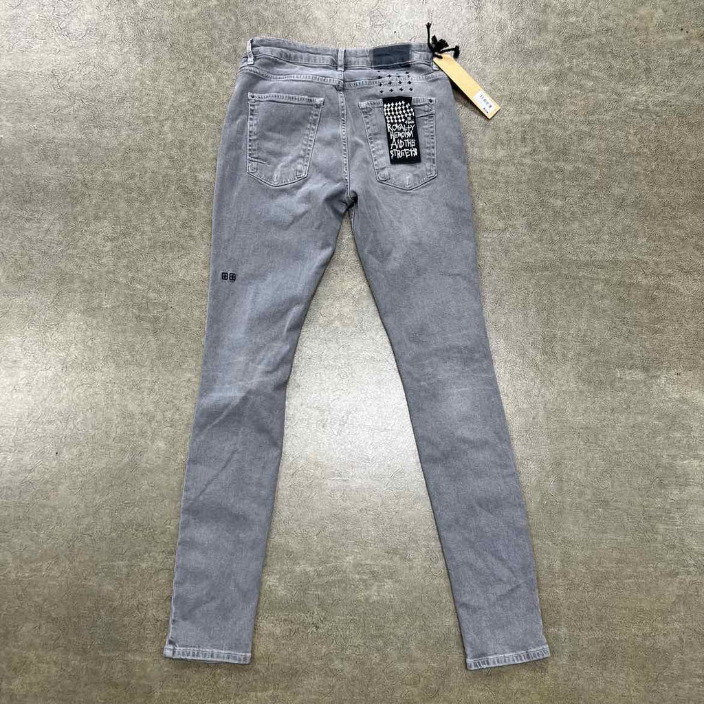 KSUBI Jeans "VAN WINKLE THRIFTED" Grey Used Size 33