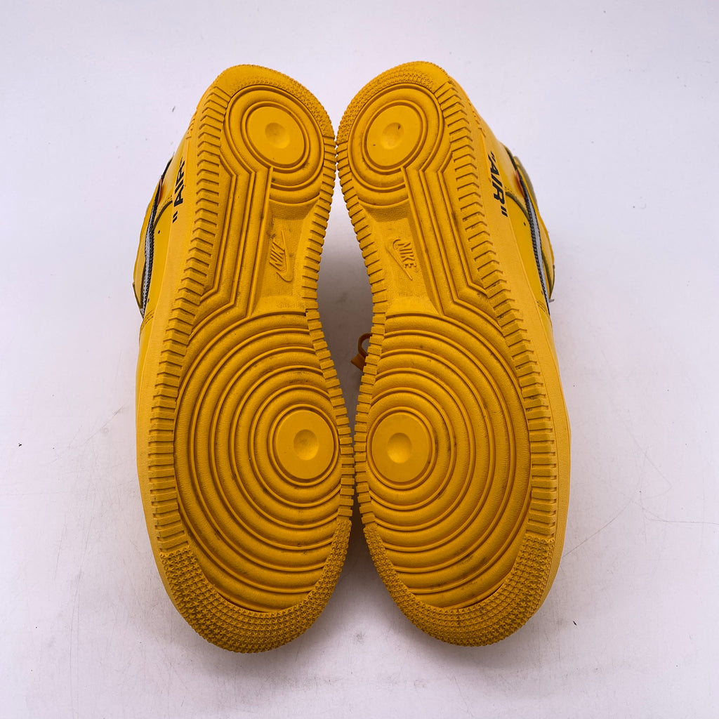 Nike Air Force 1 Low / OW "University Gold" 2021 Used Size 11