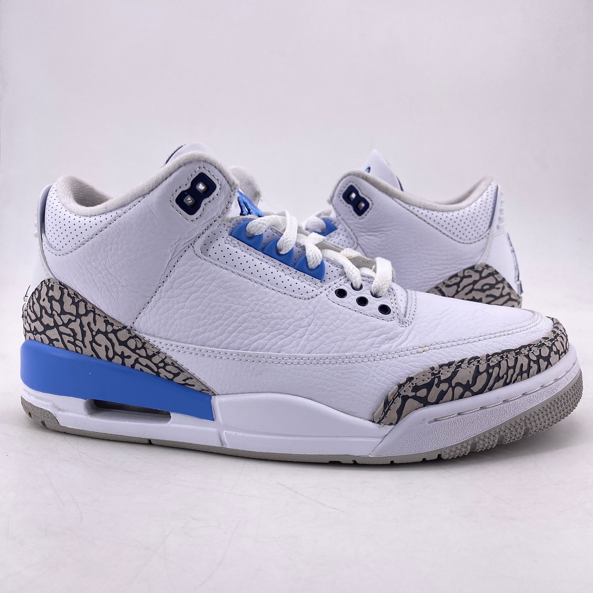 Air Jordan 3 Retro &quot;Unc&quot; 2020 Used Size 8