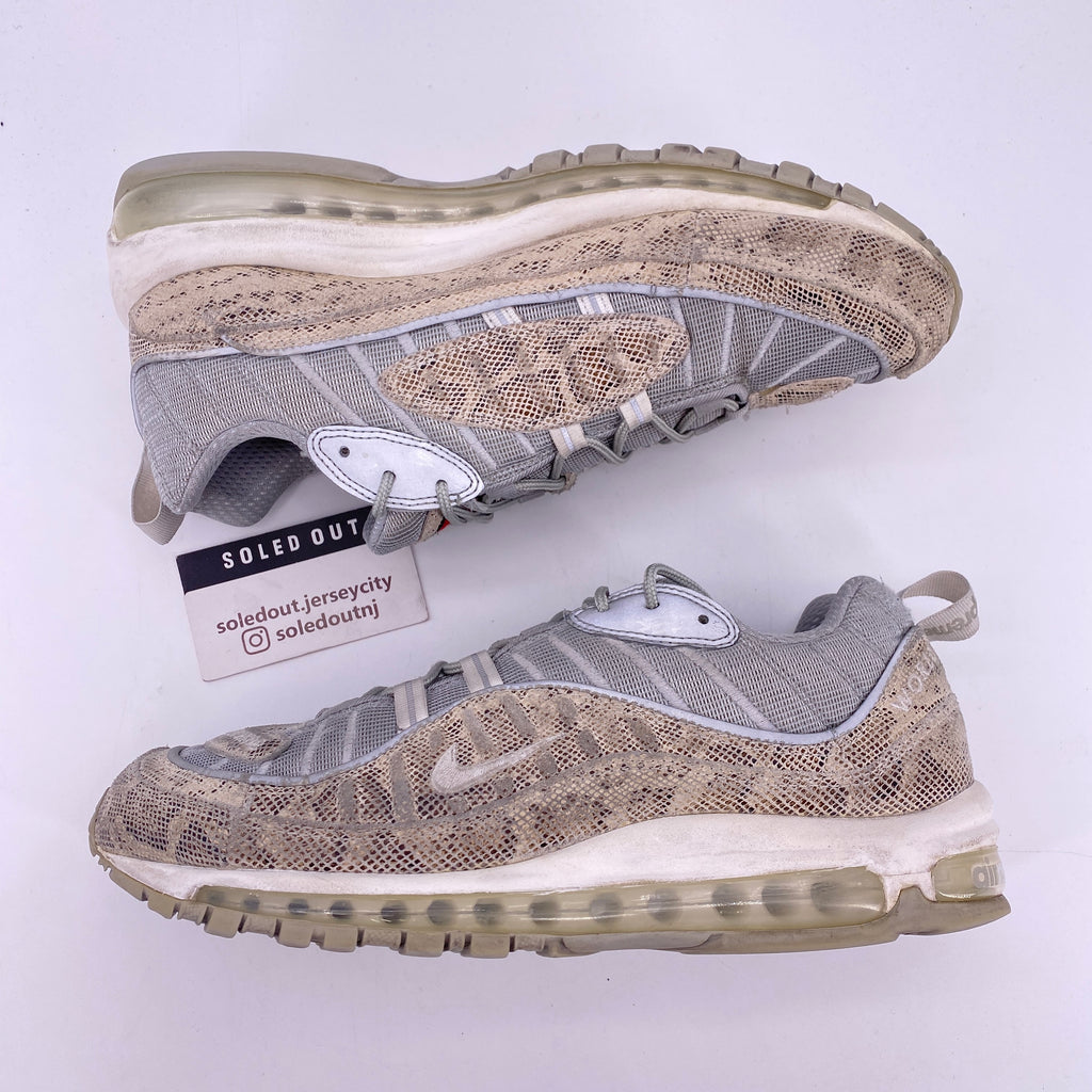 Nike Air Max 98 "Supreme Snakeskin" 2016 Used Size 10.5