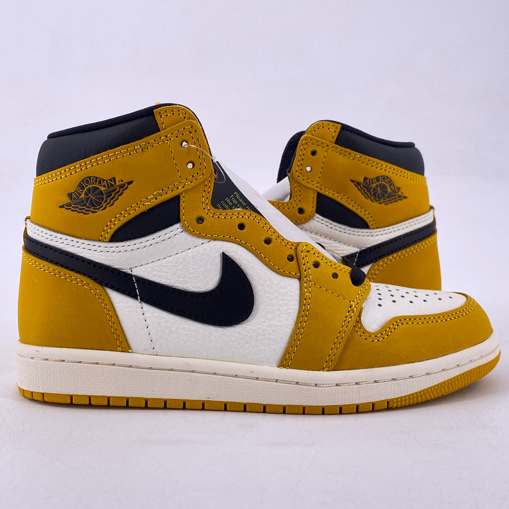 Air Jordan 1 Retro High OG "Yellow Ochre" 2024 New Size 4