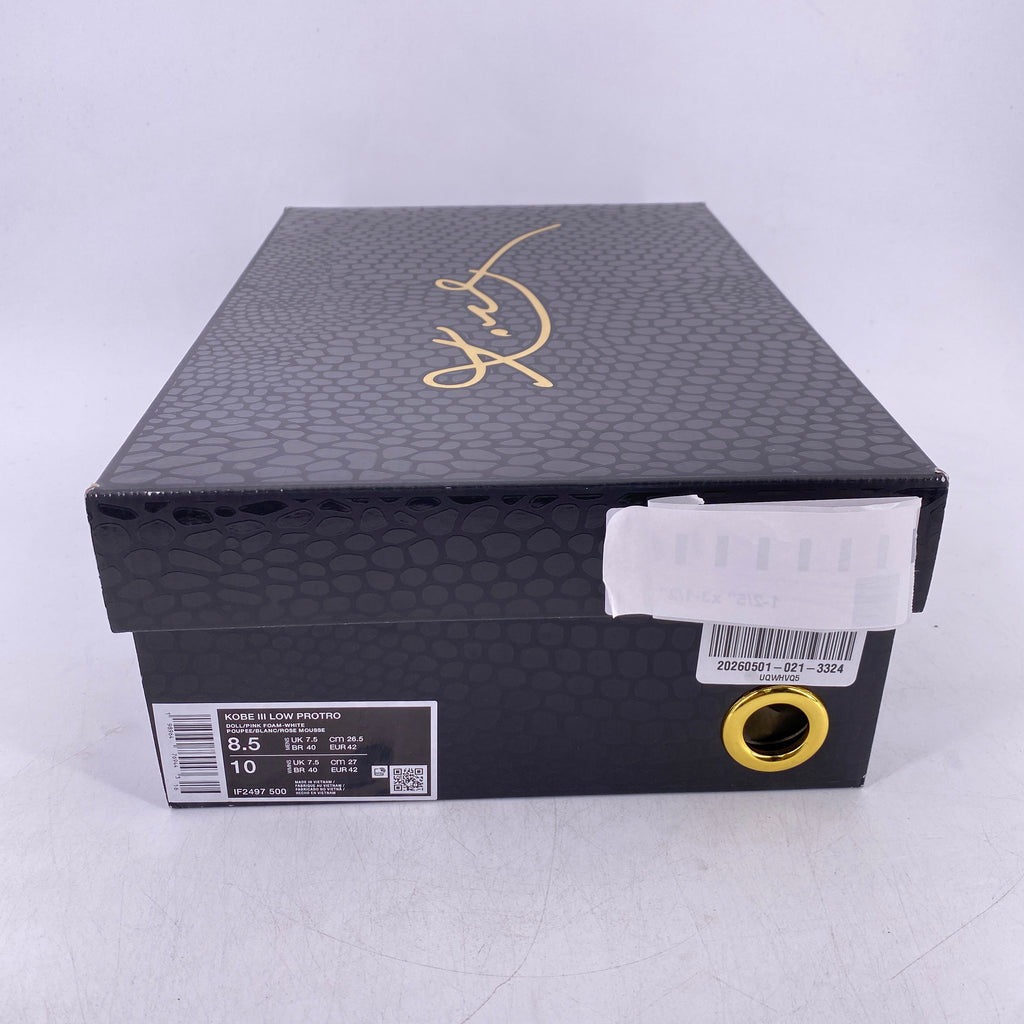 Nike Kobe 3 Low Protro "Pink Quartz" 2026 New Size 8.5