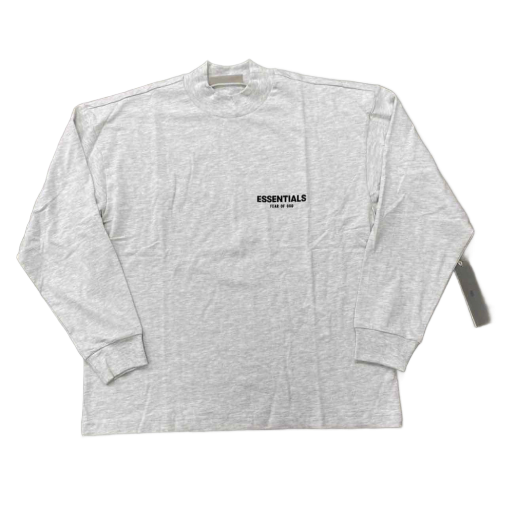 Fear of God Long Sleeve "ESSENTIALS" Light Oatmeal New Size XL