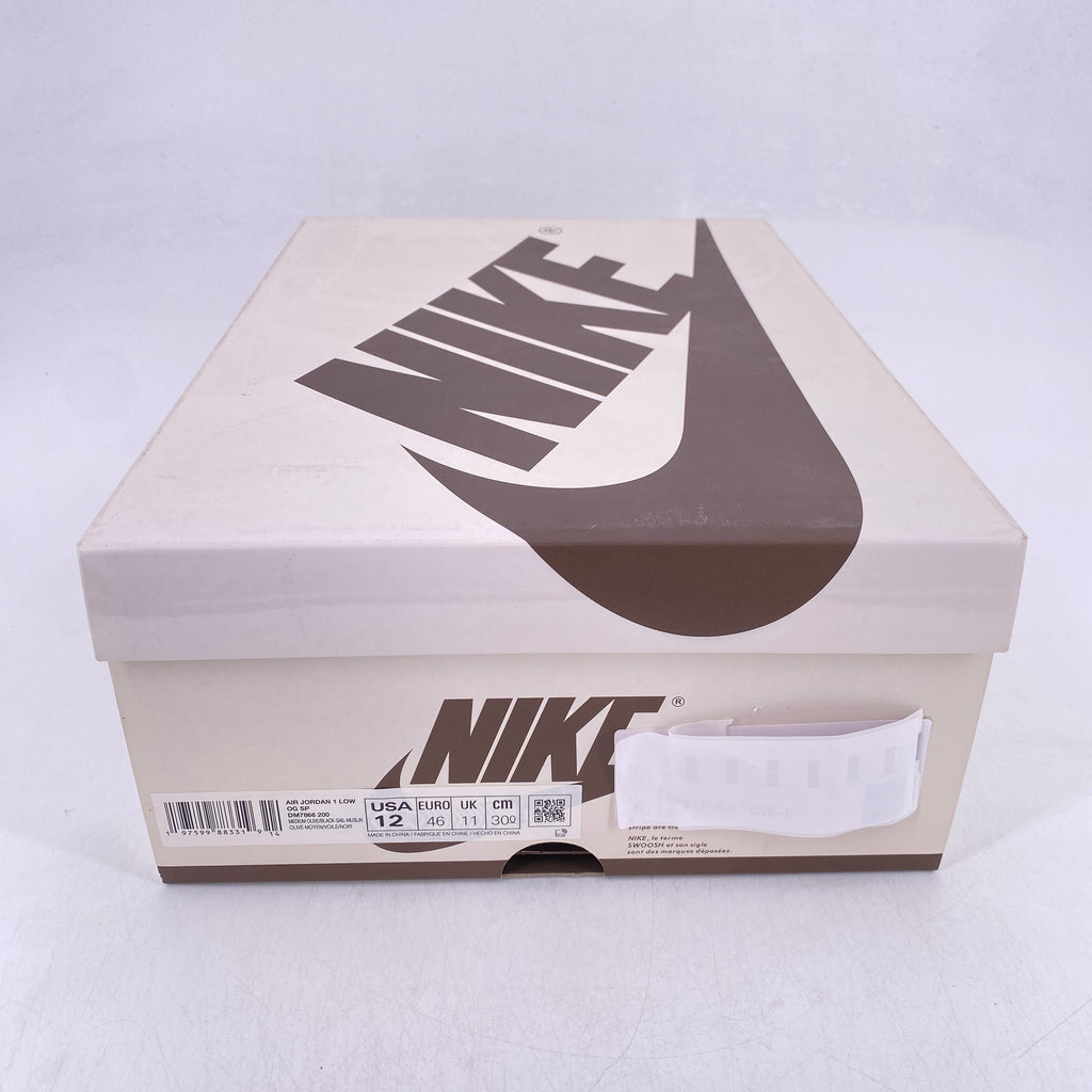 Air Jordan 1 Low OG SP "Travis Scott Medium Olive" 2024 New Size 12