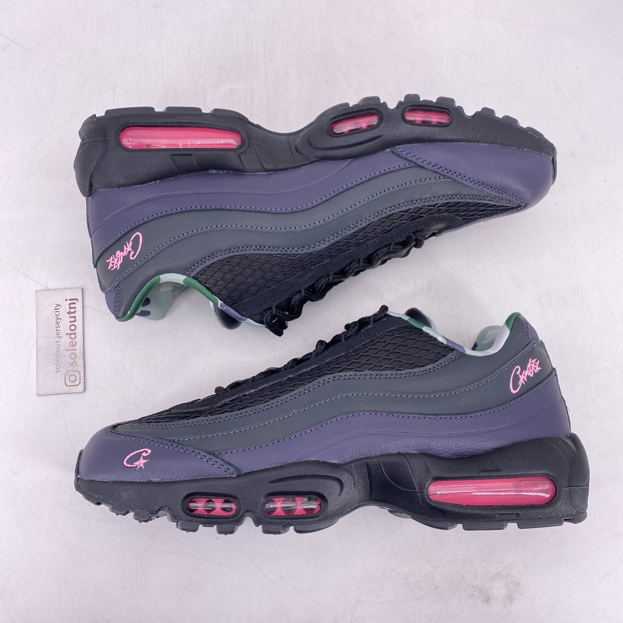 Nike Air Max 95 &quot;Corteiz Pink Beam&quot; 2023 New Size 11