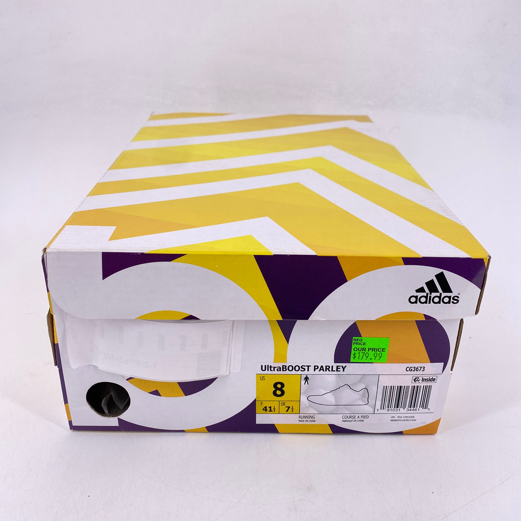 Adidas UltraBoost Parley "Carbon" 2018 Used Size 8