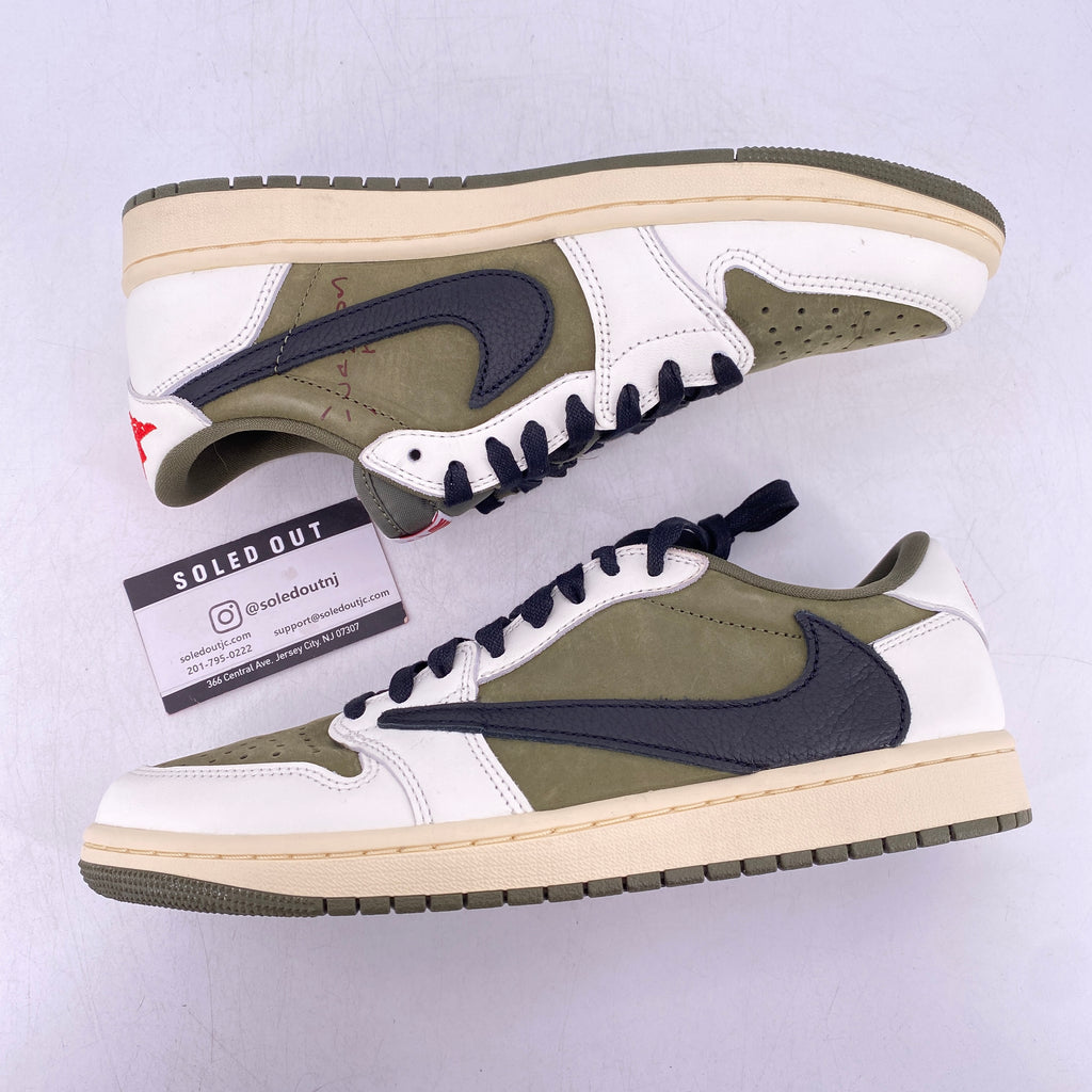 Air Jordan 1 Retro Low "Travis Scott Medium Olive" 2024 Used Size 8